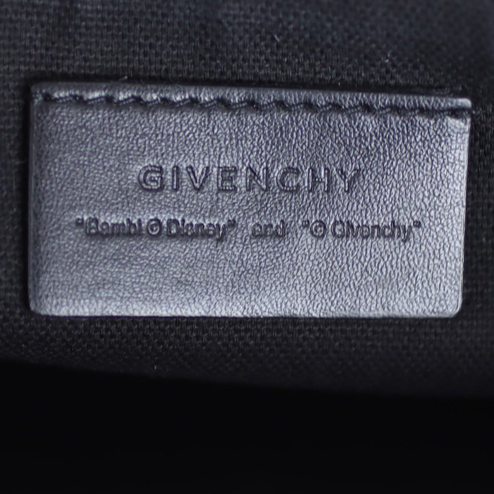 Givenchy Bambi Zip Pouch Stamp