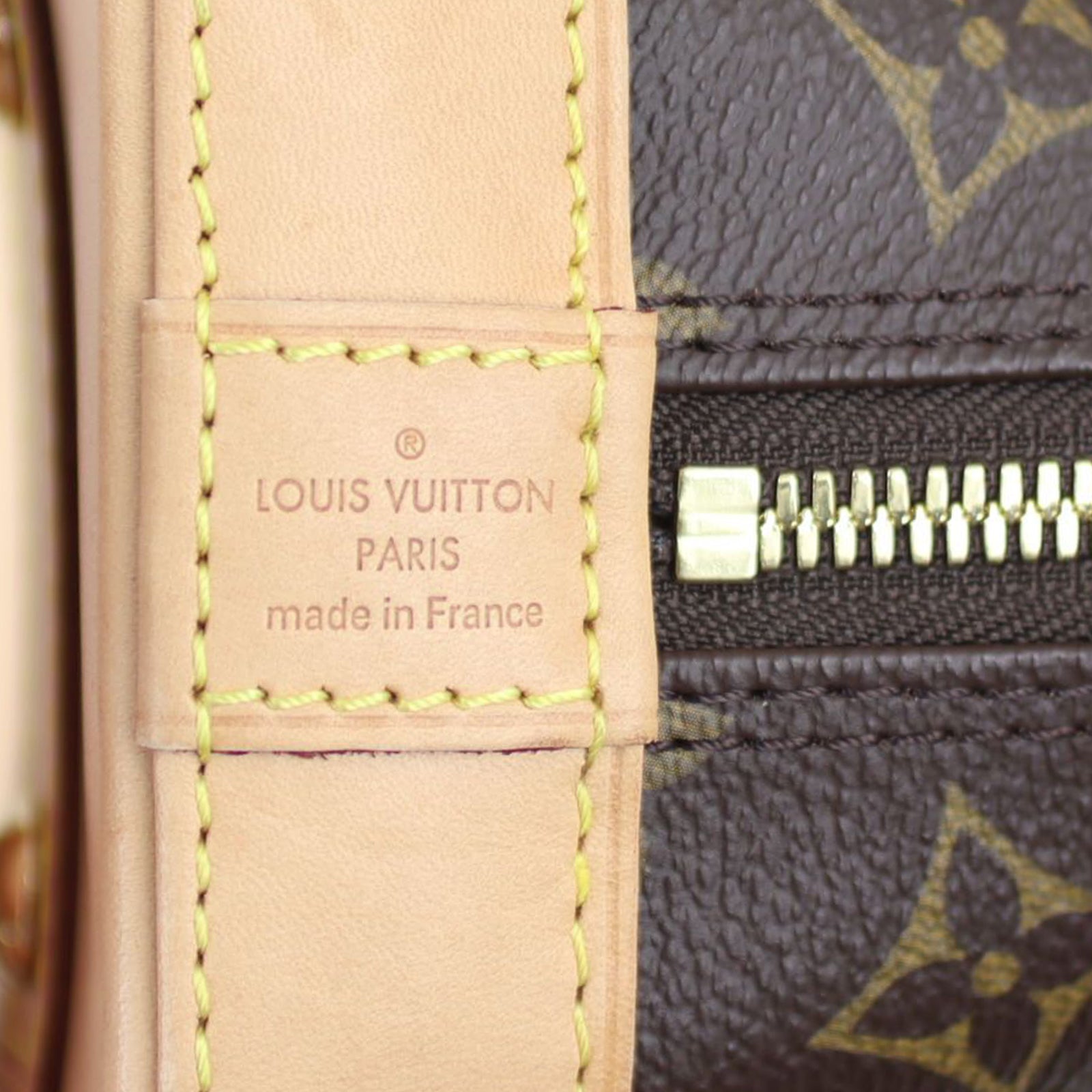 Louis Vuitton Alma BB Monogram Stamp