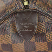 Louis Vuitton Speedy 35 Damier Ebene Stamp