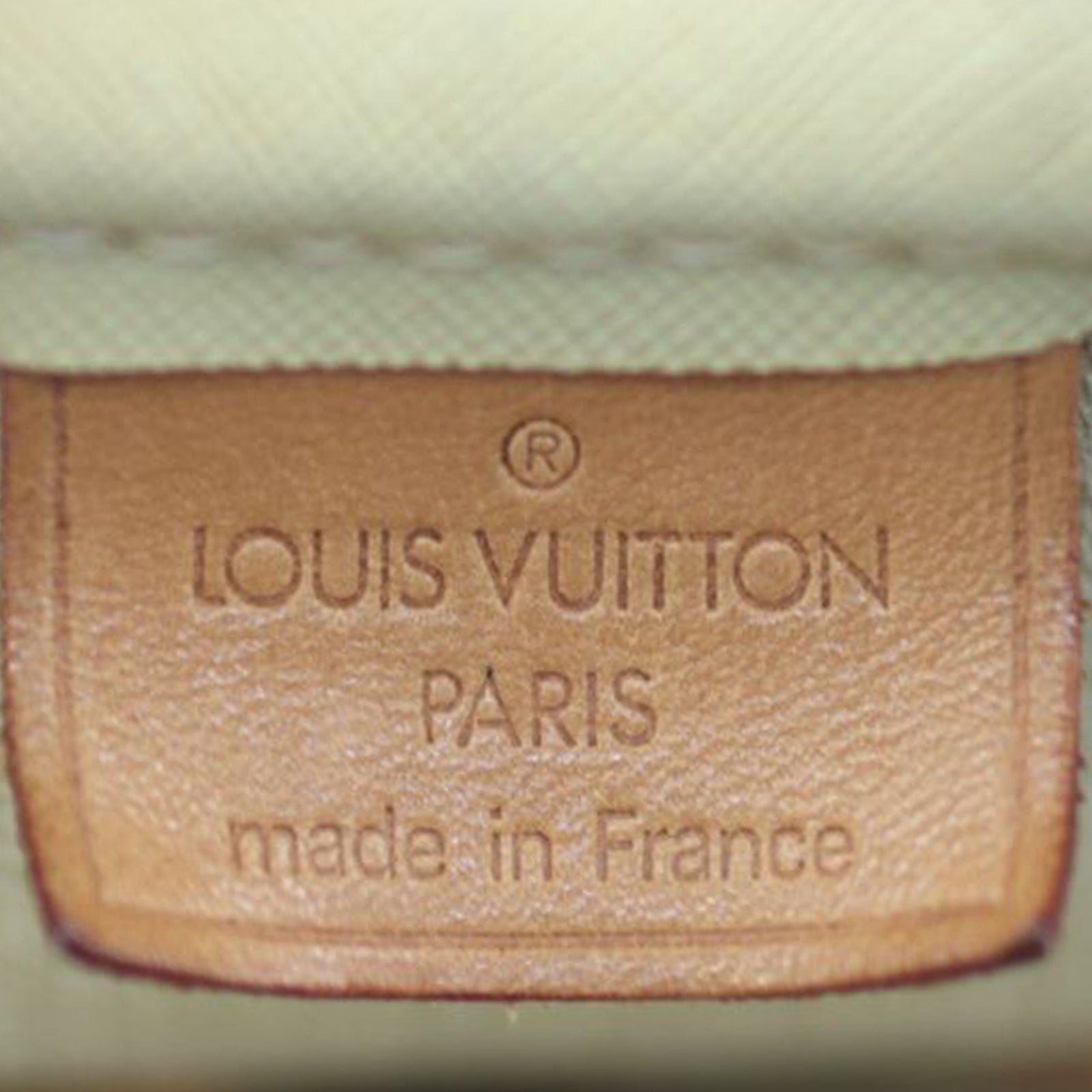 Louis Vuitton Deauville Bowling Vanity Monogram Stamp