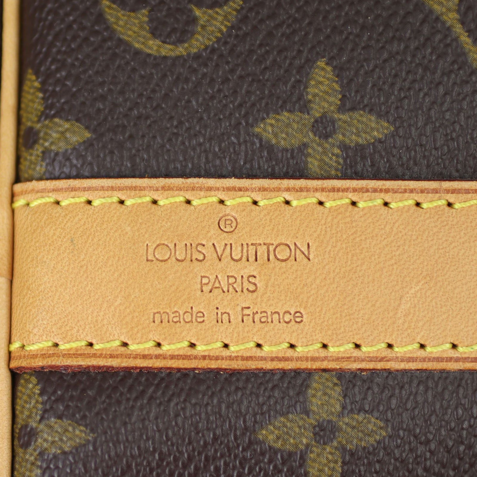 Louis Vuitton Keepall 50 Bandouliere Monogram Stamp