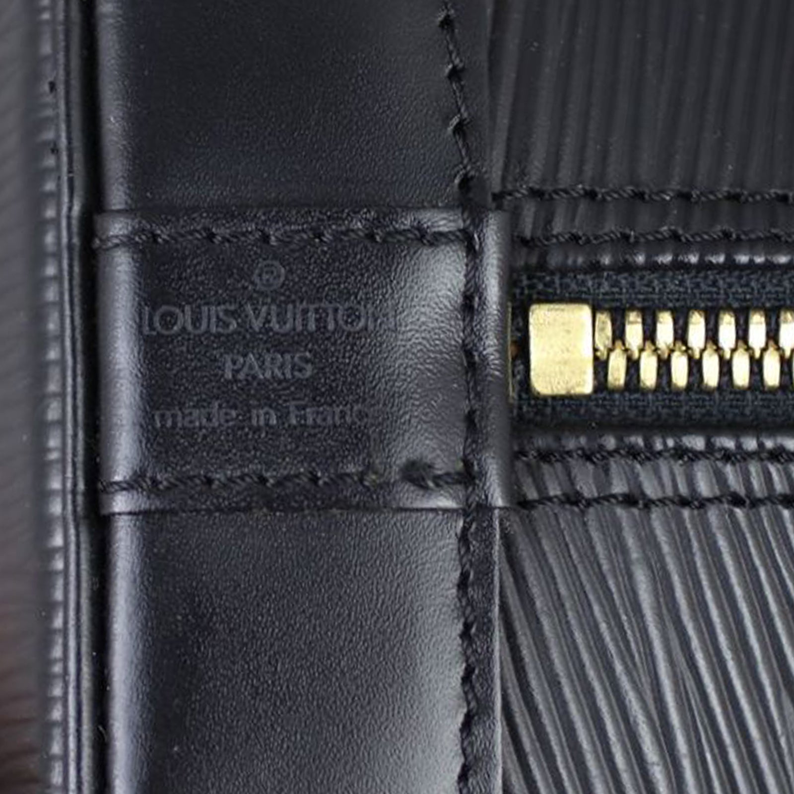 Louis Vuitton Alma PM Epi Stamp