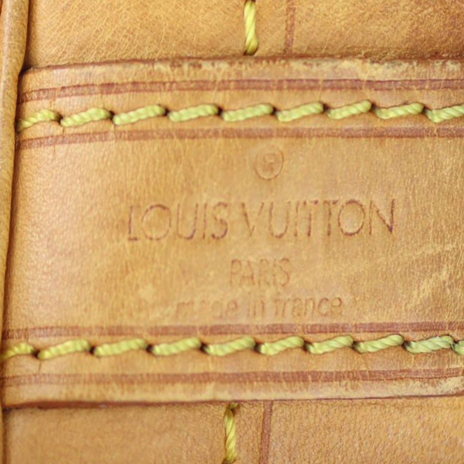 Louis Vuitton Noe Monogram Stamp