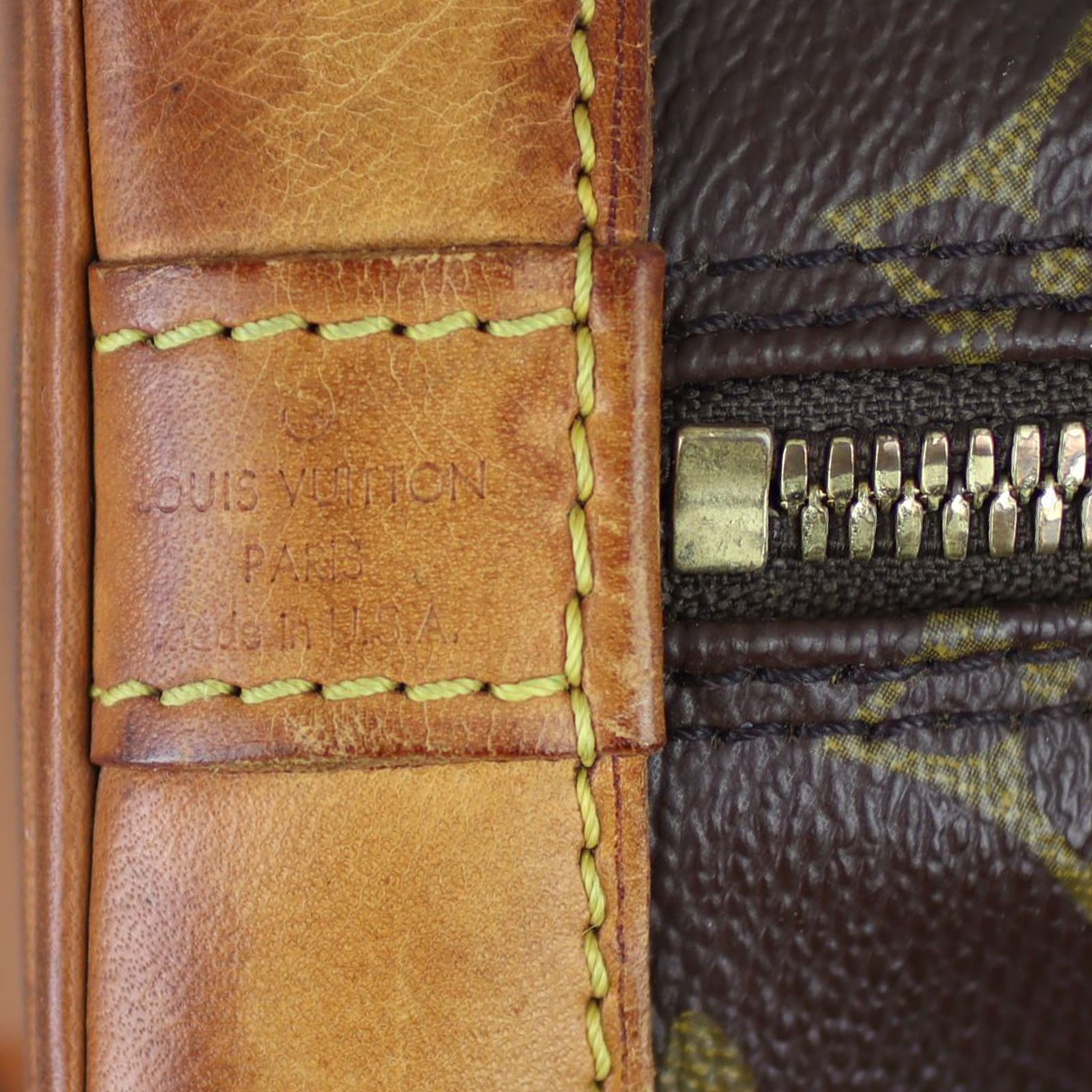 Louis Vuitton Alma PM Monogram Stamp