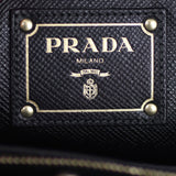 Prada Cuir Frame Tote Stamp