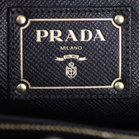 Prada Cuir Frame Tote Stamp