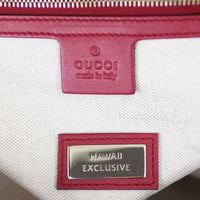 Gucci Heart-Bit Guccissima Satchel Stamp