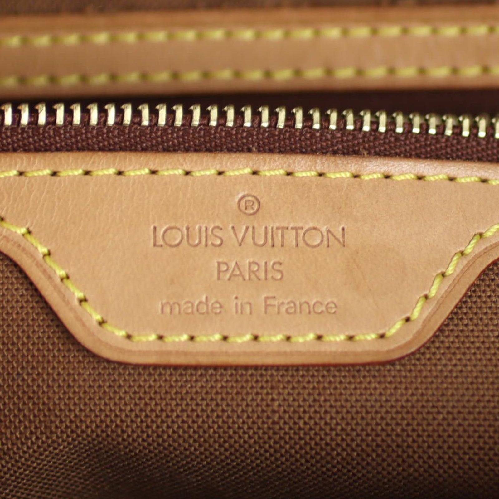 Louis Vuitton Cabas Piano Monogram Stamp
