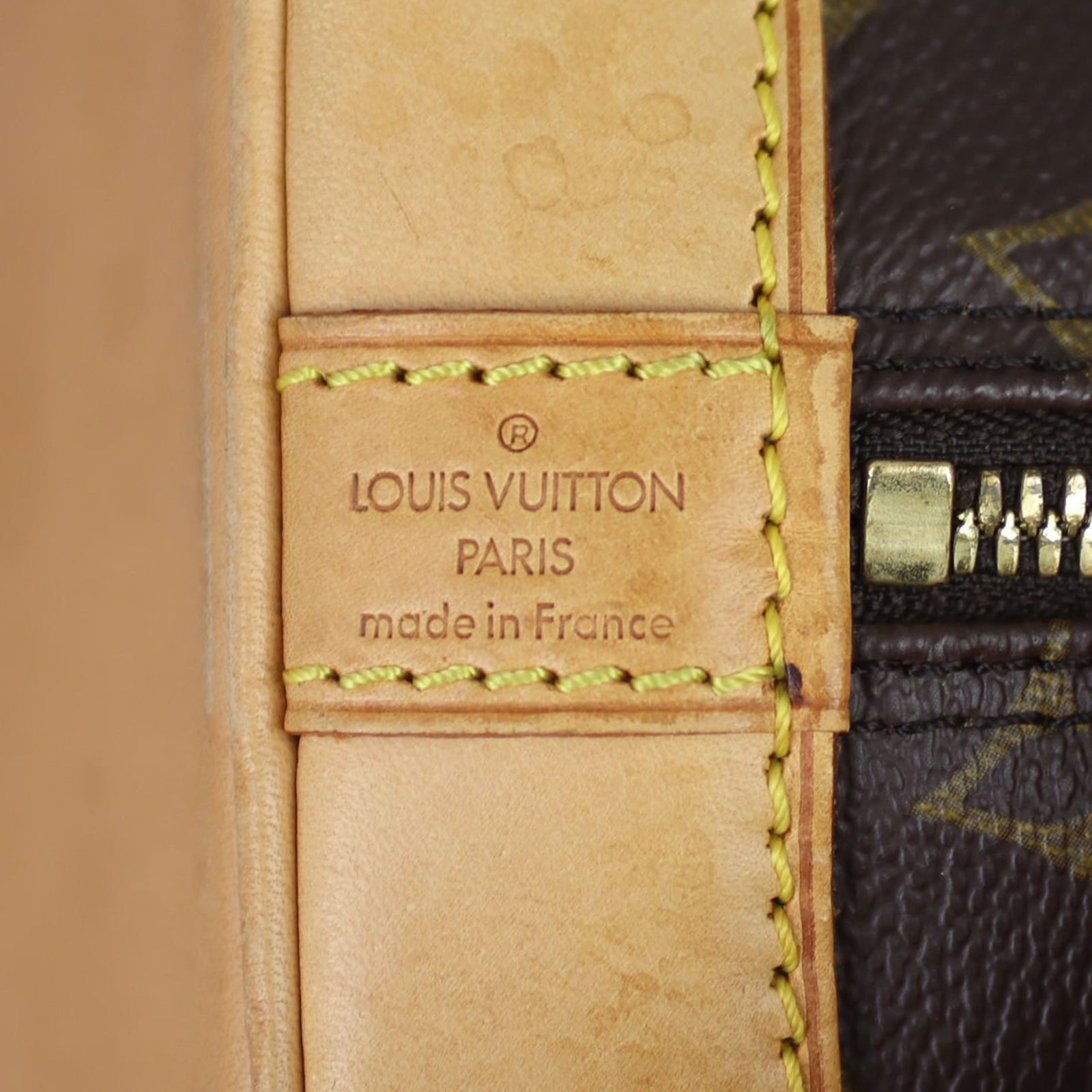 Louis Vuitton Alma PM Monogram Stamp