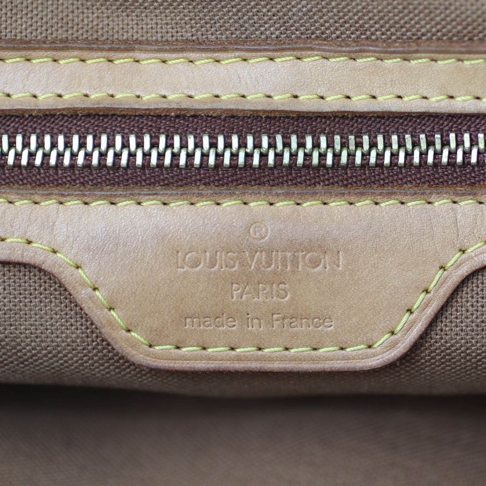 Louis Vuitton Cabas Piano Monogram Stamp