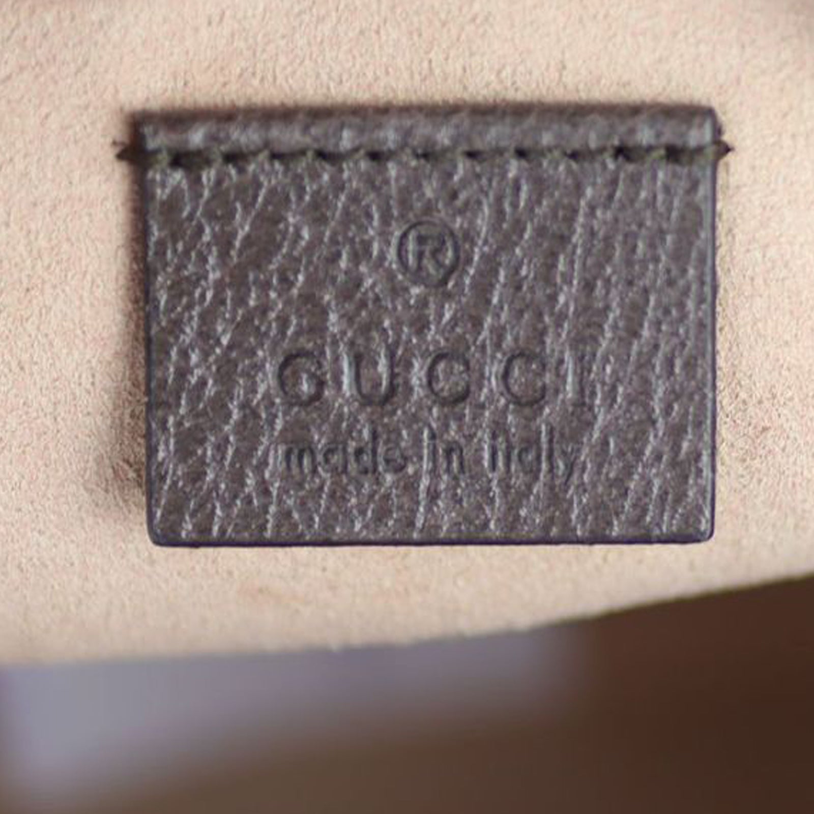 Gucci Ophidia Round Mini Shoulder Bag Stamp