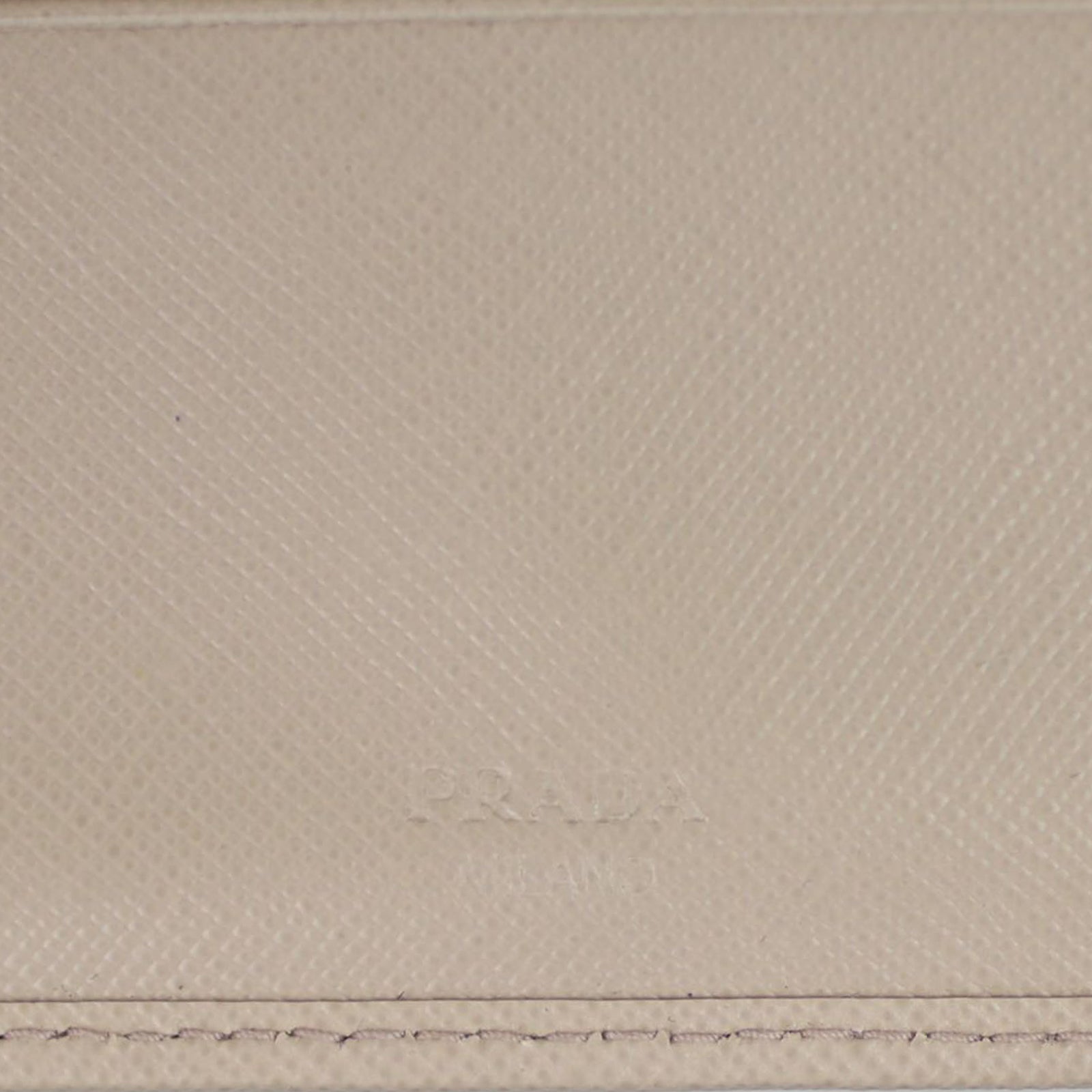 Prada Saffiano Large Travel Wallet Stamp