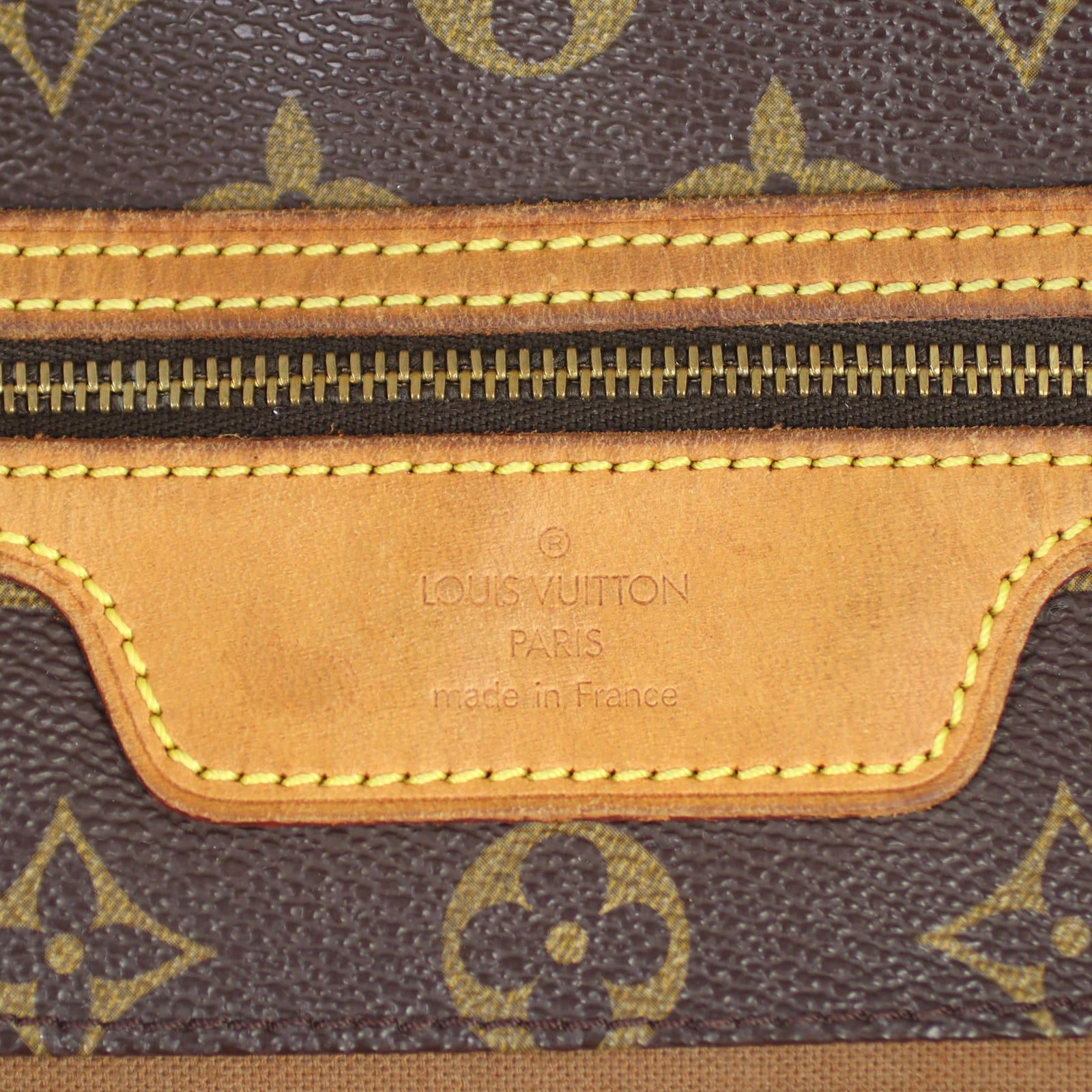 Louis Vuitton Sac Shopping Tote Monogram Stamp