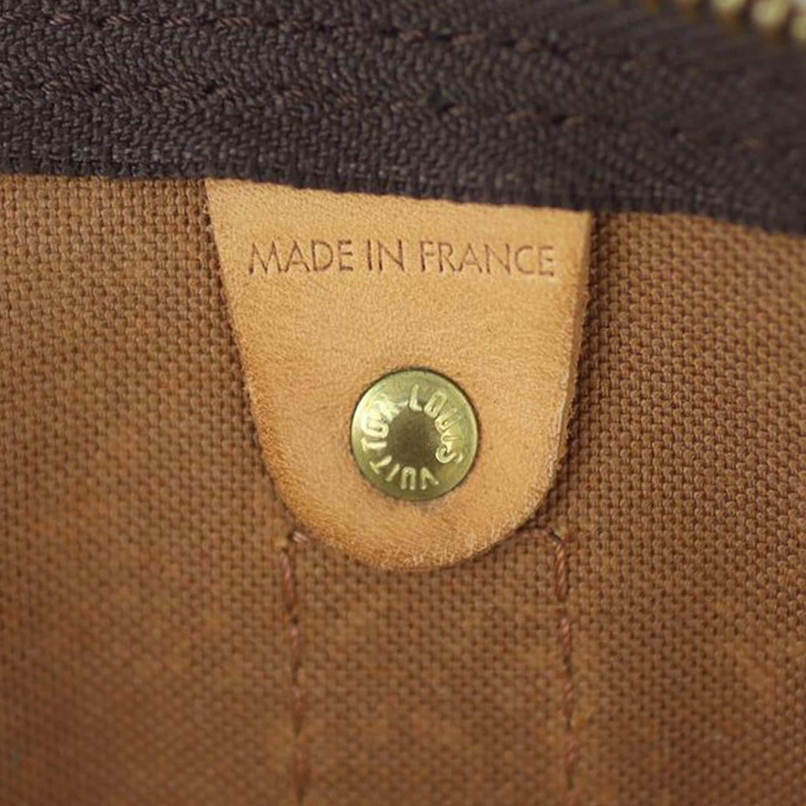 Louis Vuitton Keepall 50 Bandouliere Monogram Stamp