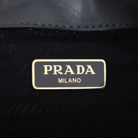 Prada Duet Leather Bucket Bag Stamp
