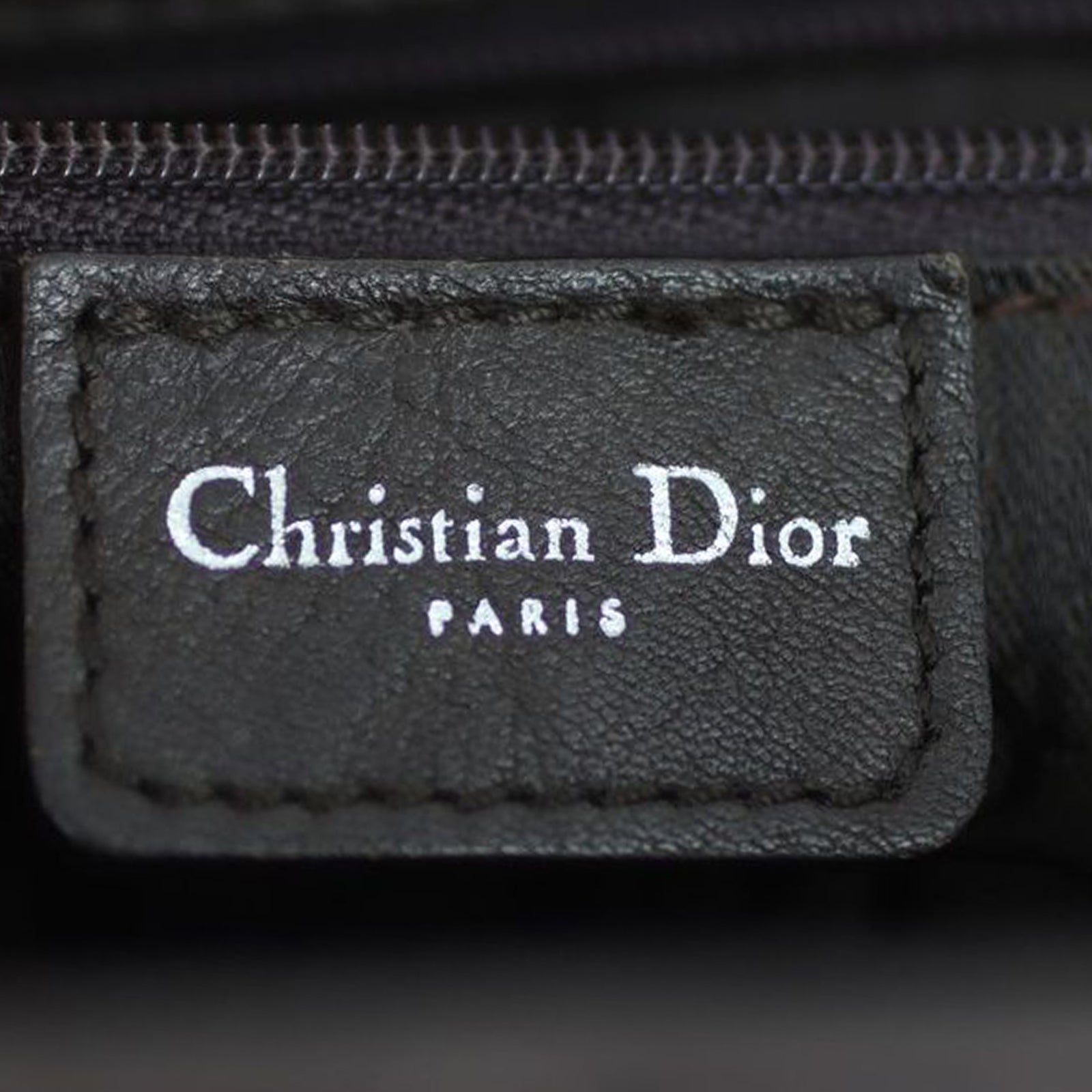Dior Cannage Small Tote Stamp