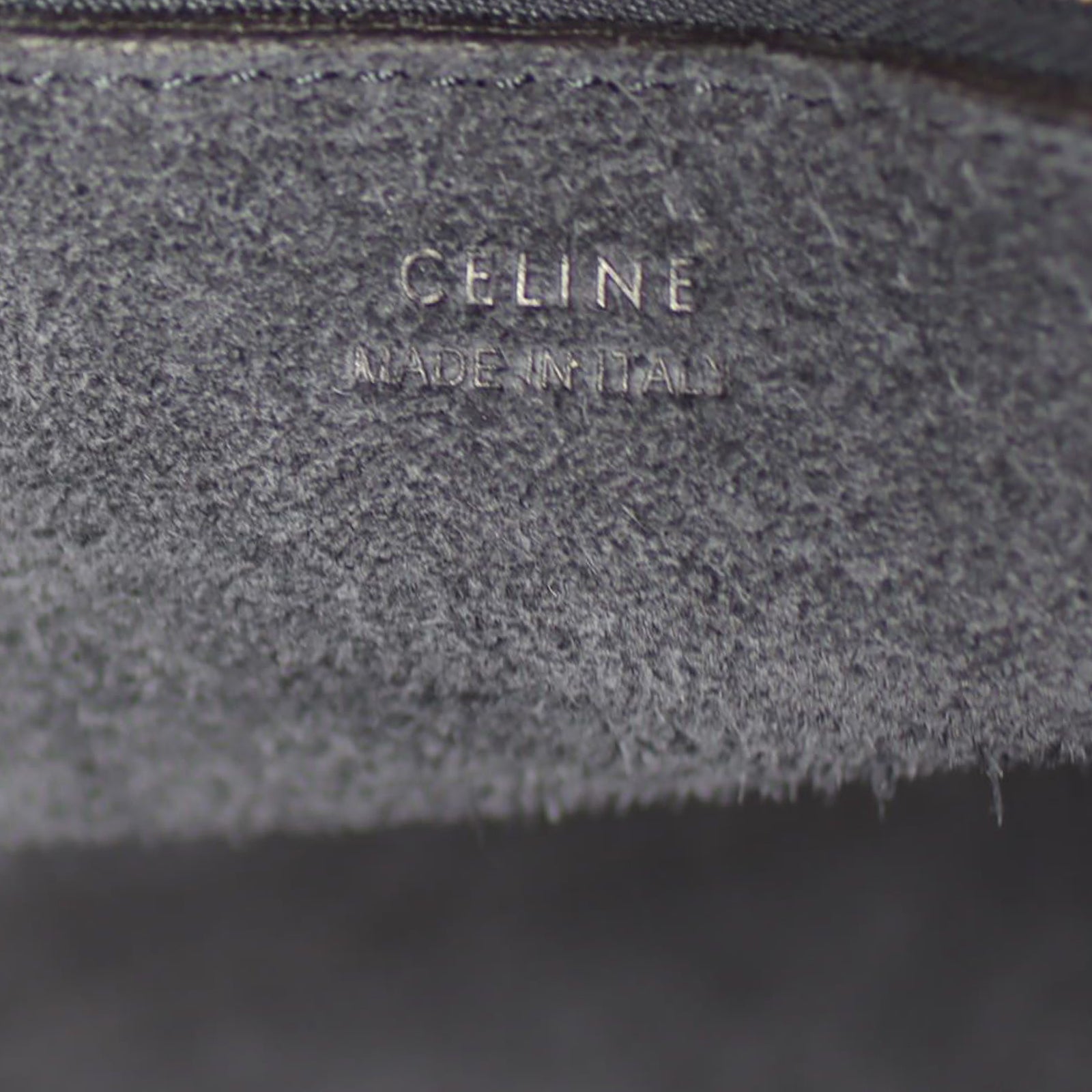Celine Seau Sangle Bucket Bag Stamp