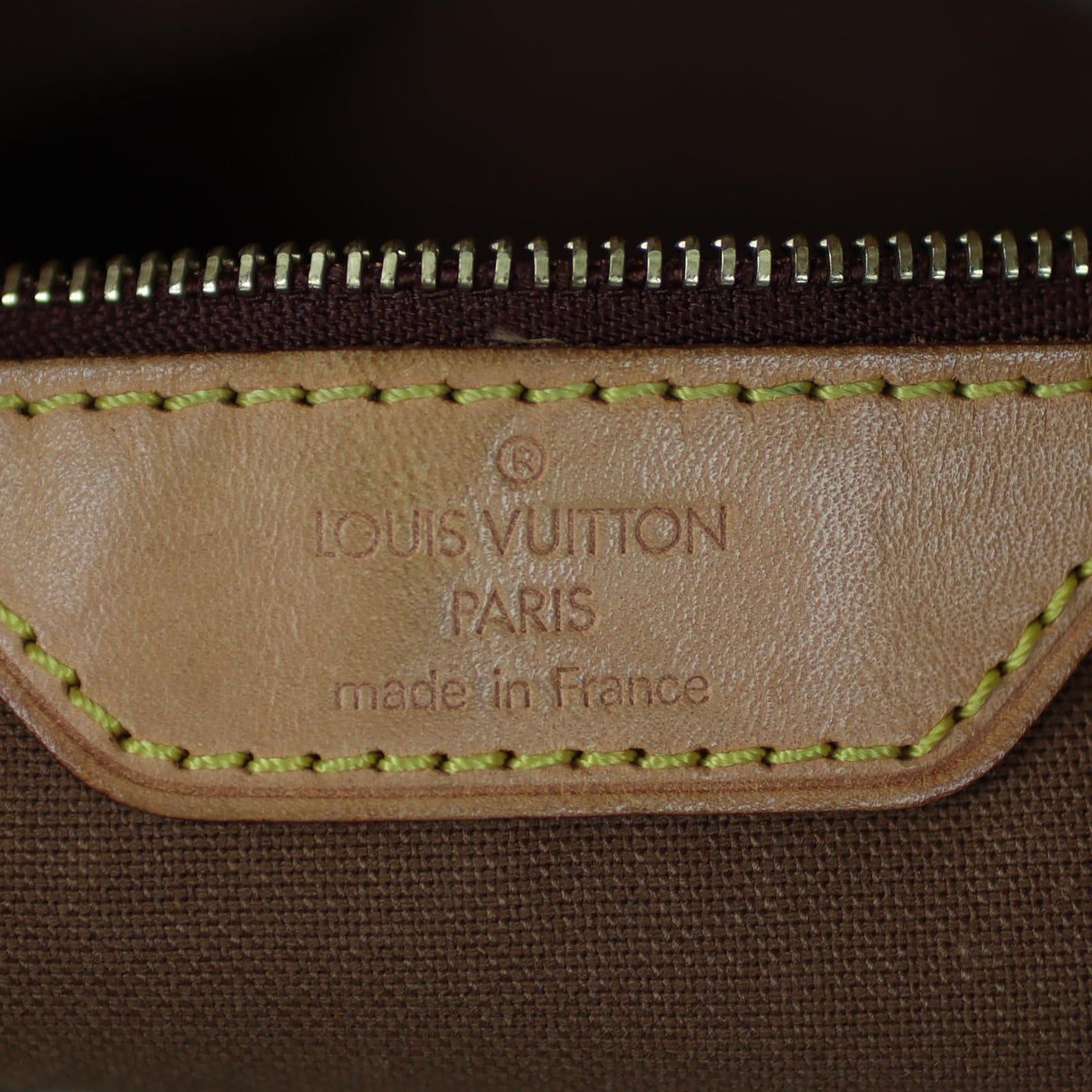 Louis Vuitton Cabas Mezzo Monogram Stamp