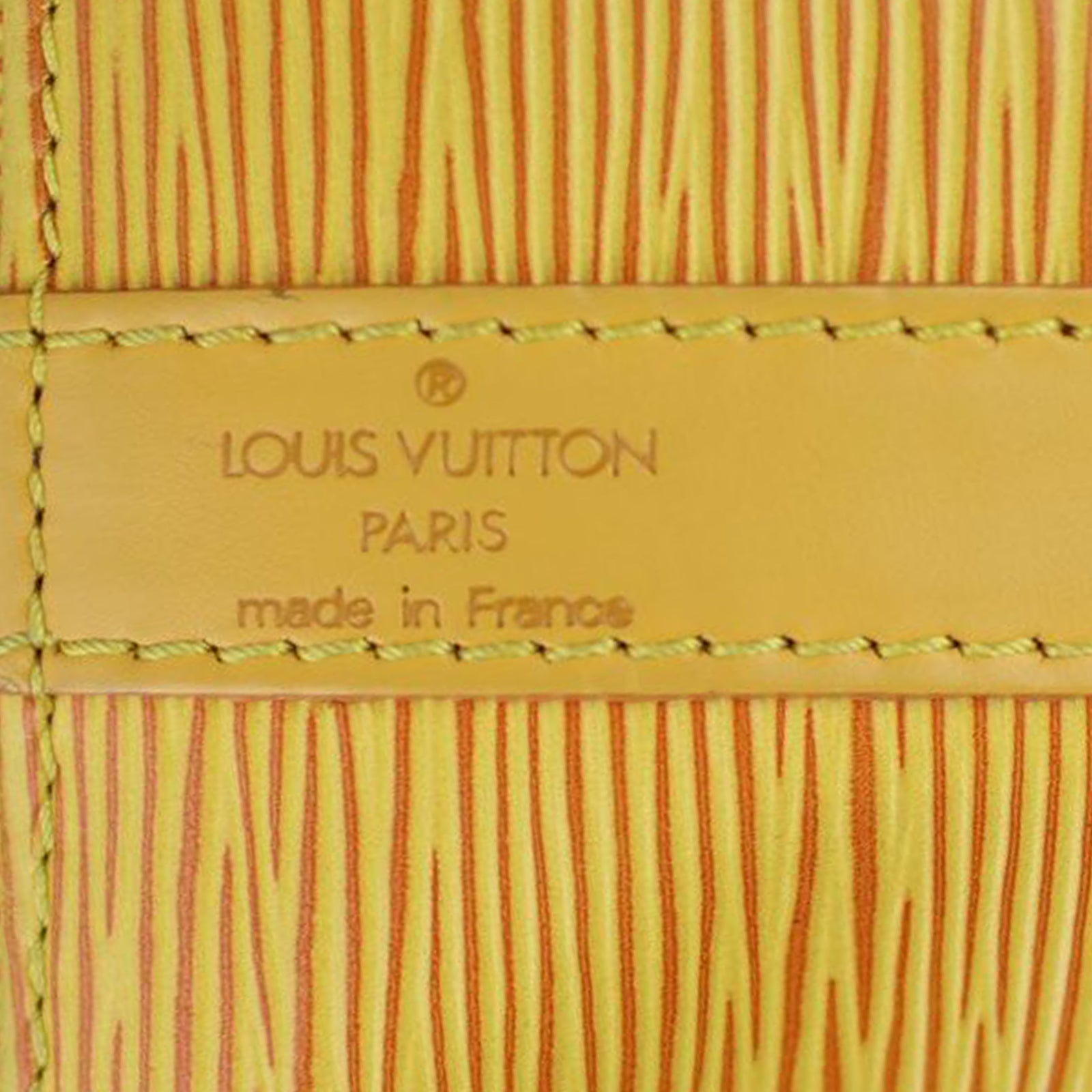 Louis Vuitton Petit Noe Epi Stamp