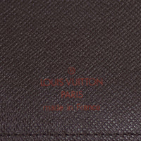 Louis Vuitton Medium Ring Agenda Cover Damier Ebene Stamp