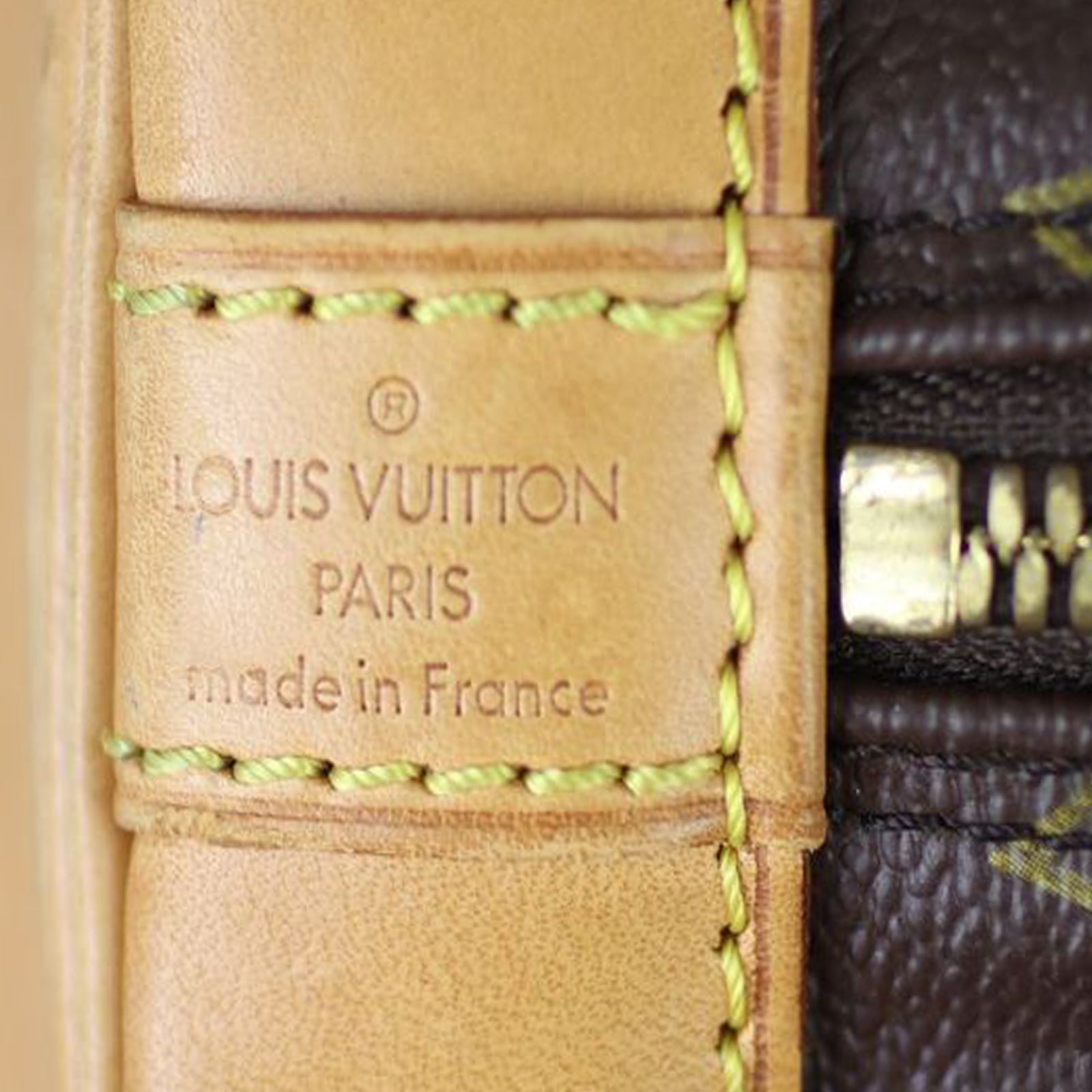 Louis Vuitton Alma PM Monogram Stamp