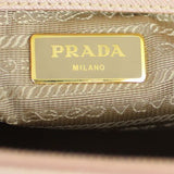 Prada Saffiano Lux Galleria Double Zip Tote Small Stamp