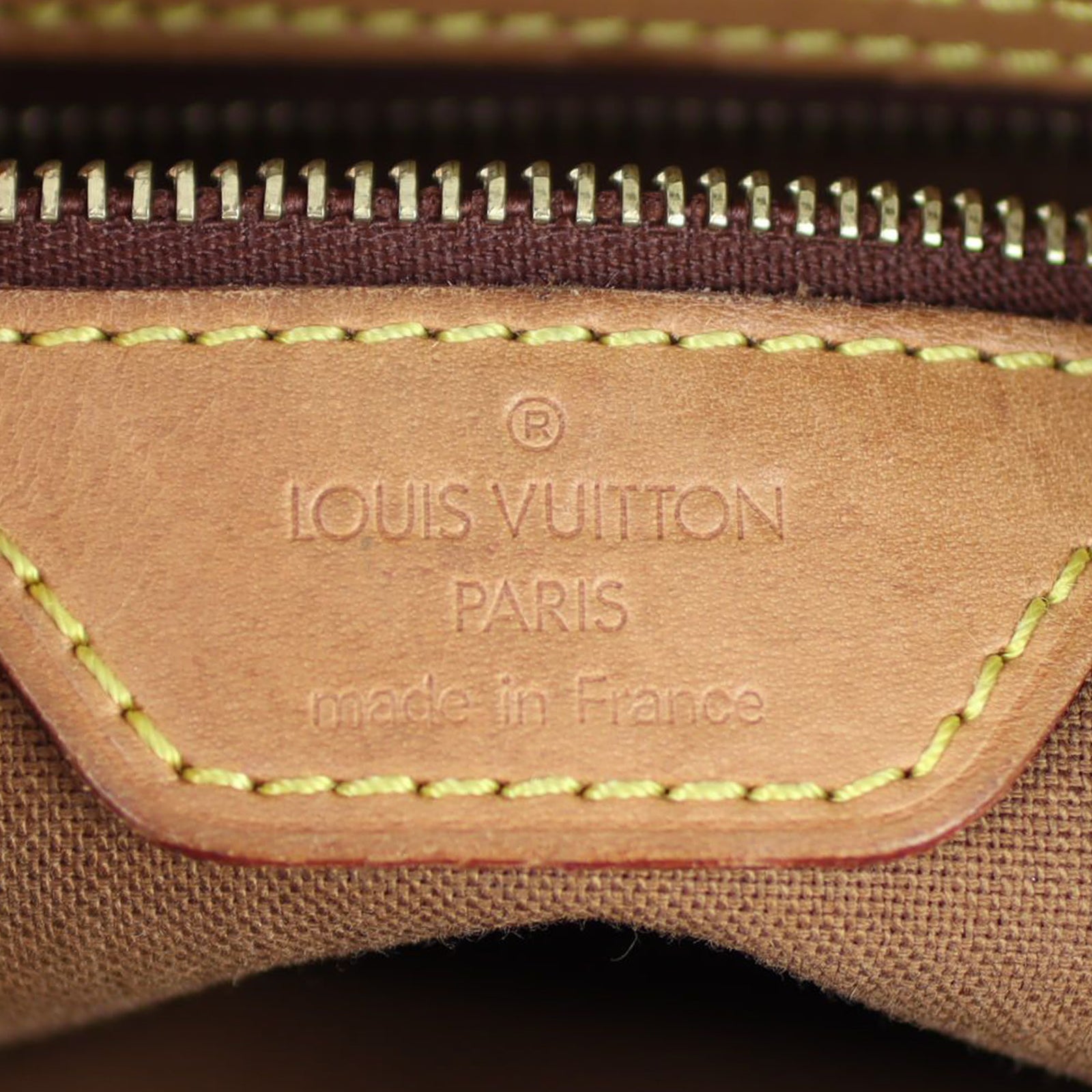 Louis Vuitton Cabas Piano Monogram Stamp