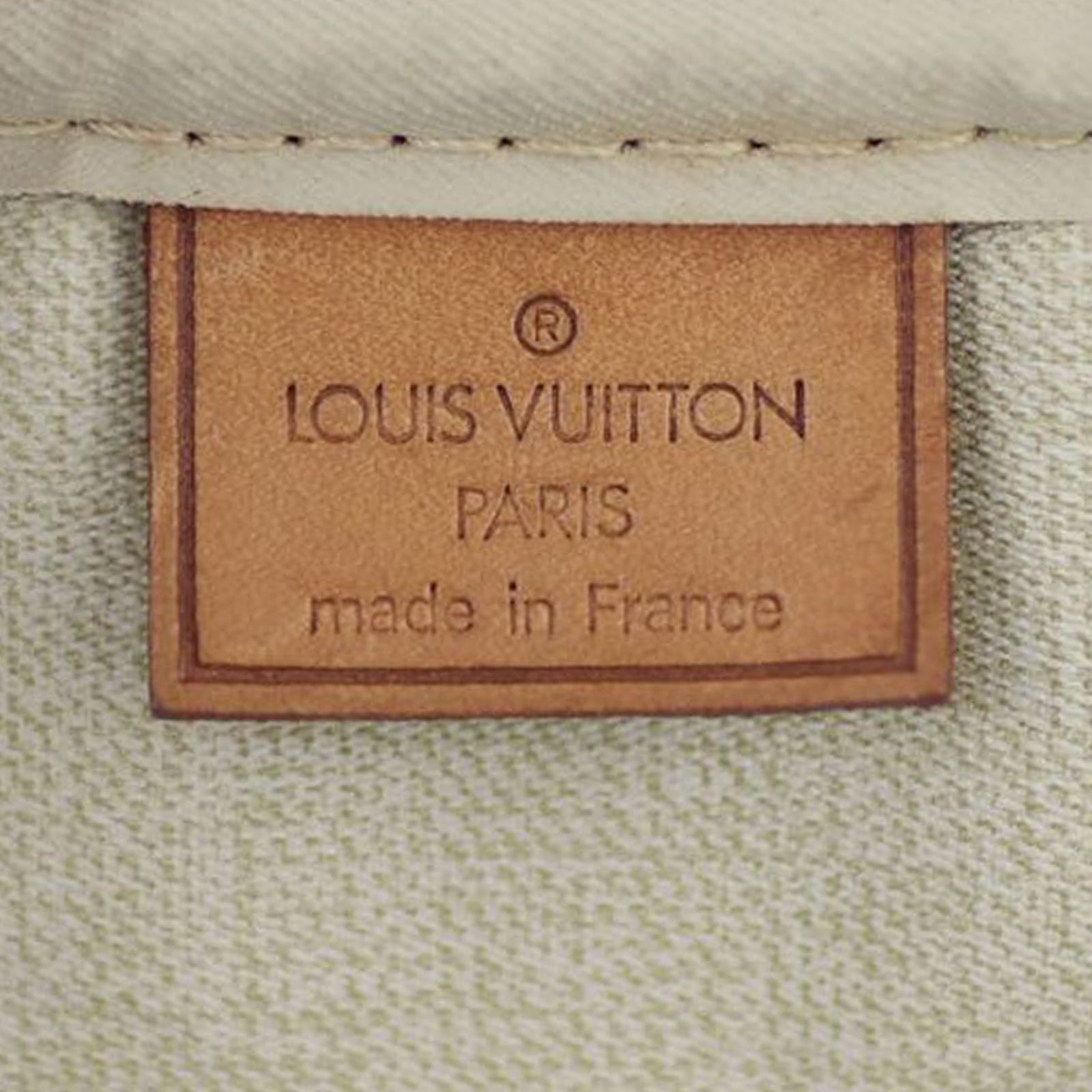 Louis Vuitton Deauville Bowling Vanity Monogram Stamp
