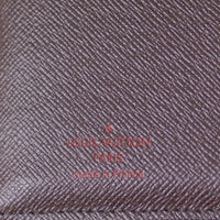 Louis Vuitton Small Ring Agenda Cover Damier Ebene Stamp