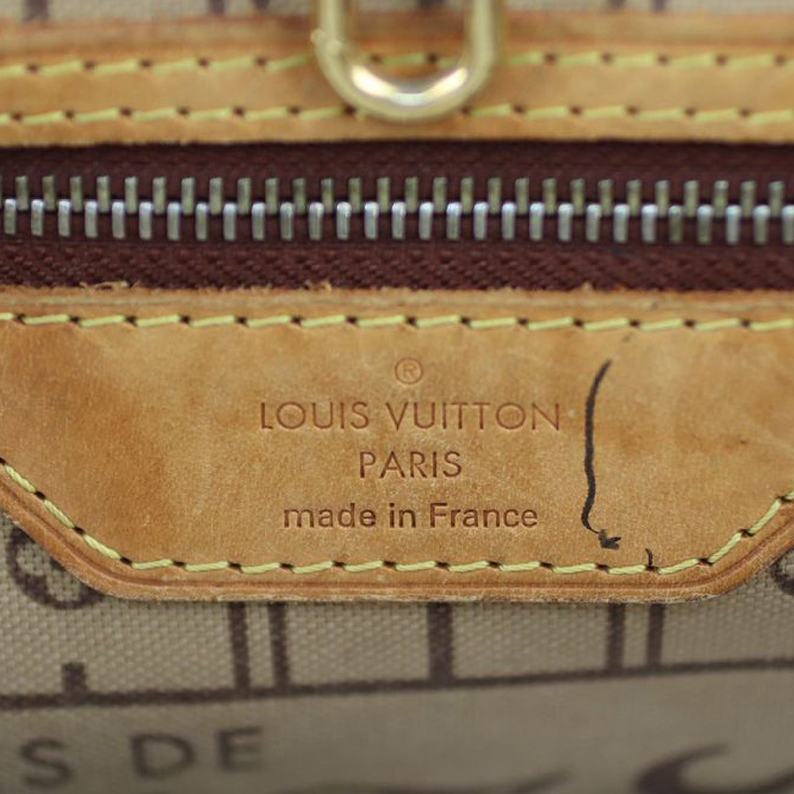 Lous Vuitton Neverfull PM Monogram Stamp