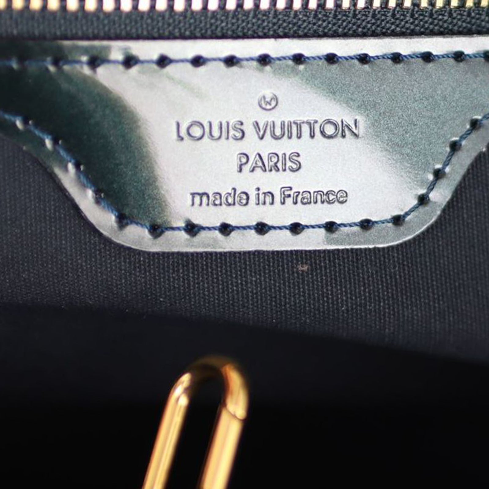Louis Vuitton Wilshire PM Monogram Vernis Stamp