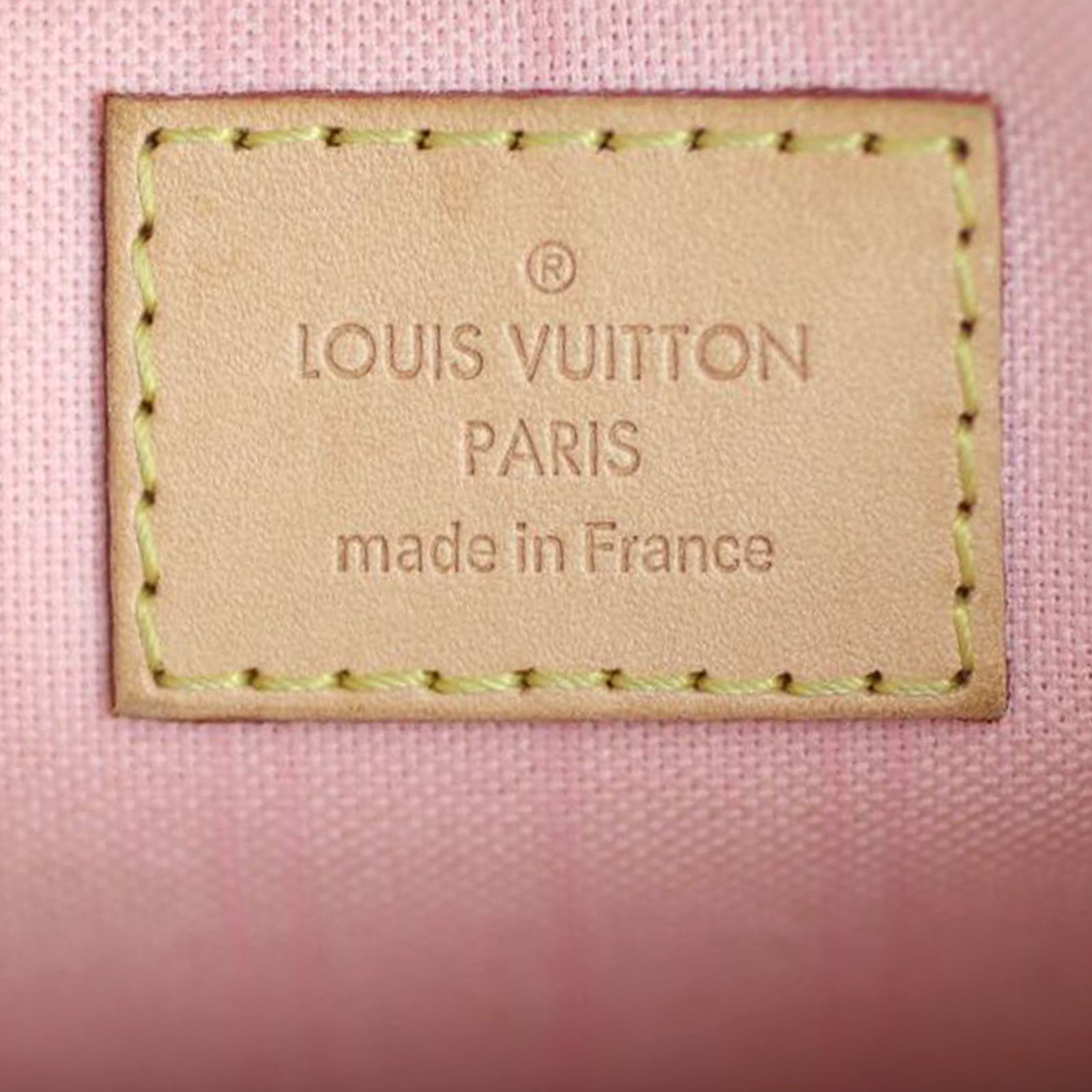Louis Vuitton Neverfull Pochette Damier Azur Stamp
