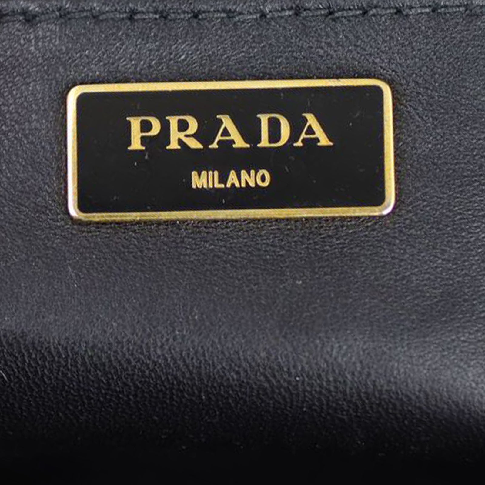 Prada Tessuto Gaufre Tote Stamp