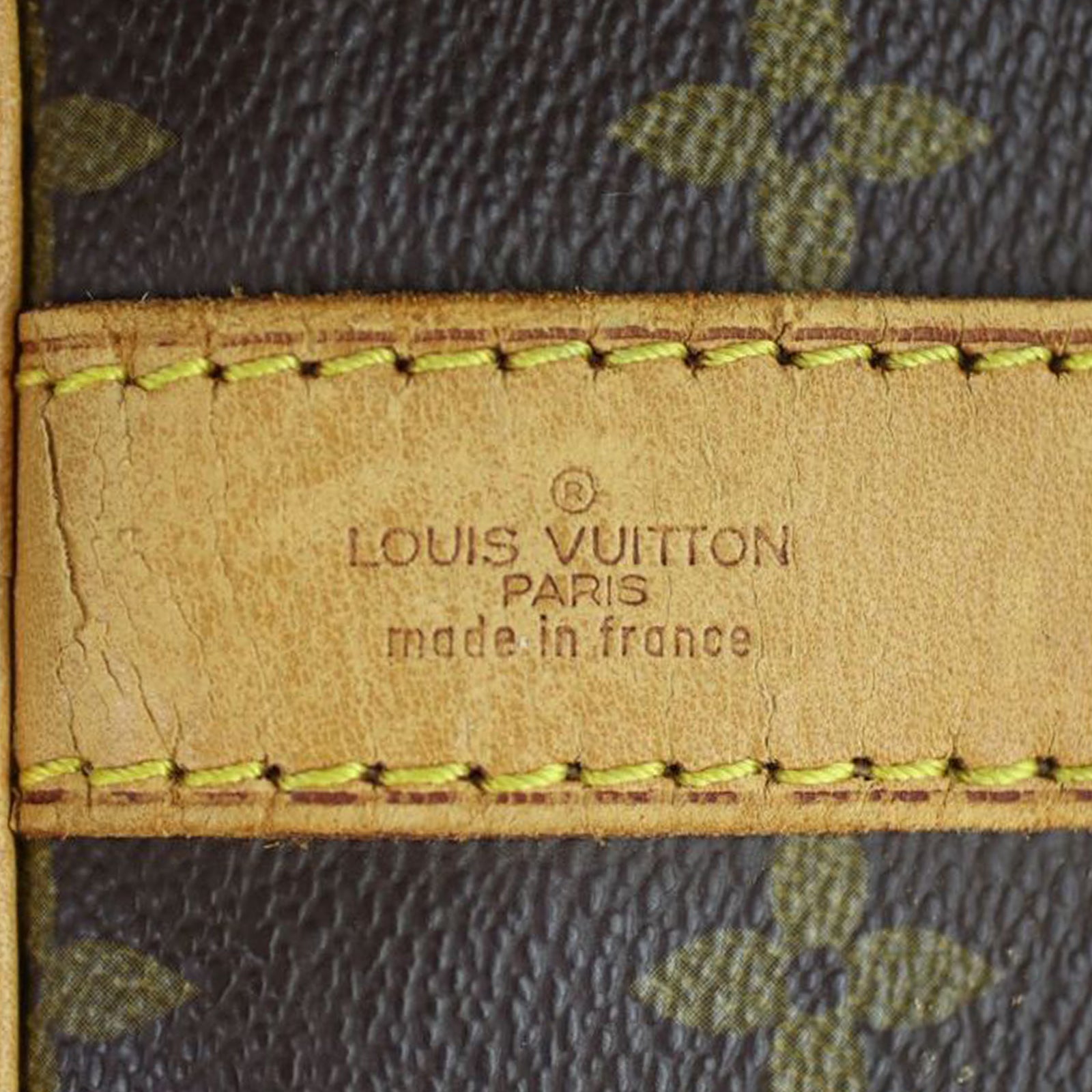 Louis Vuitton Keepall 50 Bandouliere Monogram Stamp