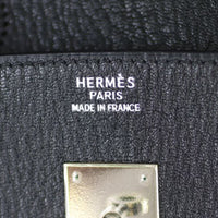 Hermes Birkin 35 Chevre De Coromandel Stamp