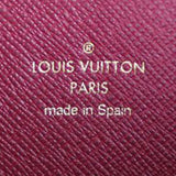 Louis Vuitton Clemence Wallet Monogram Fuchsia Stamp