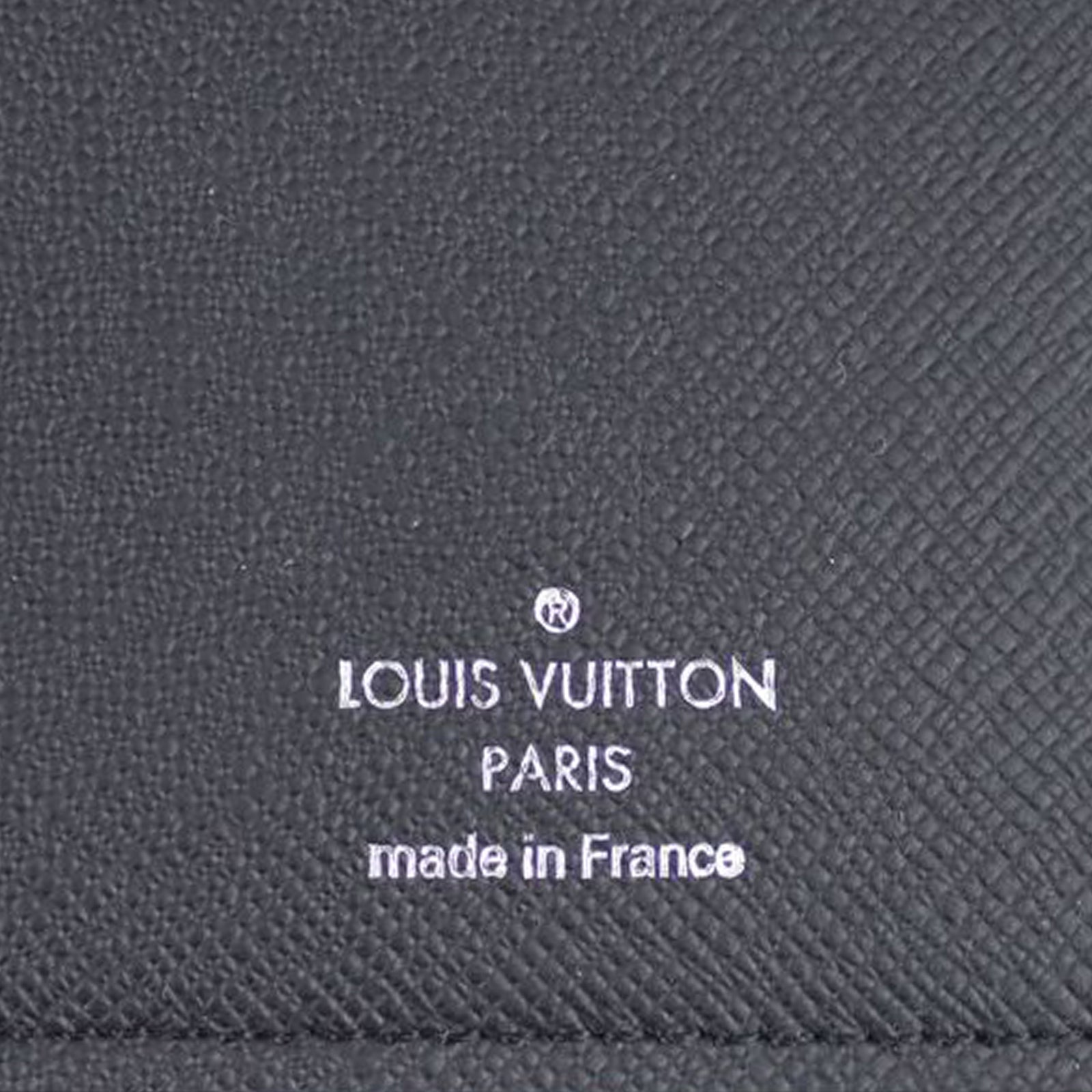 Louis Vuitton Brazza Wallet Damier Graphite Stamp