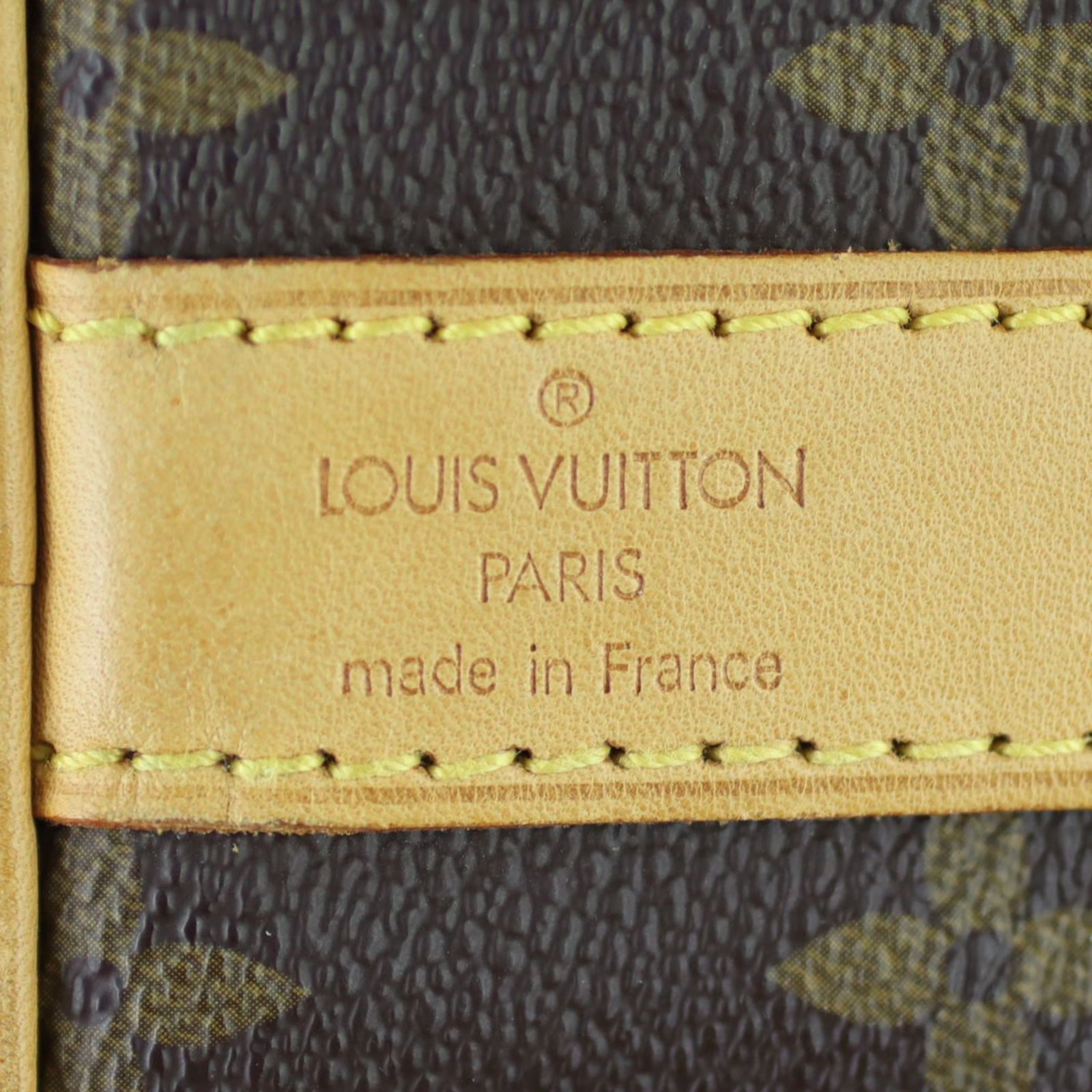 Louis Vuitton Keepall 50 Bandouliere Monogram Stamp