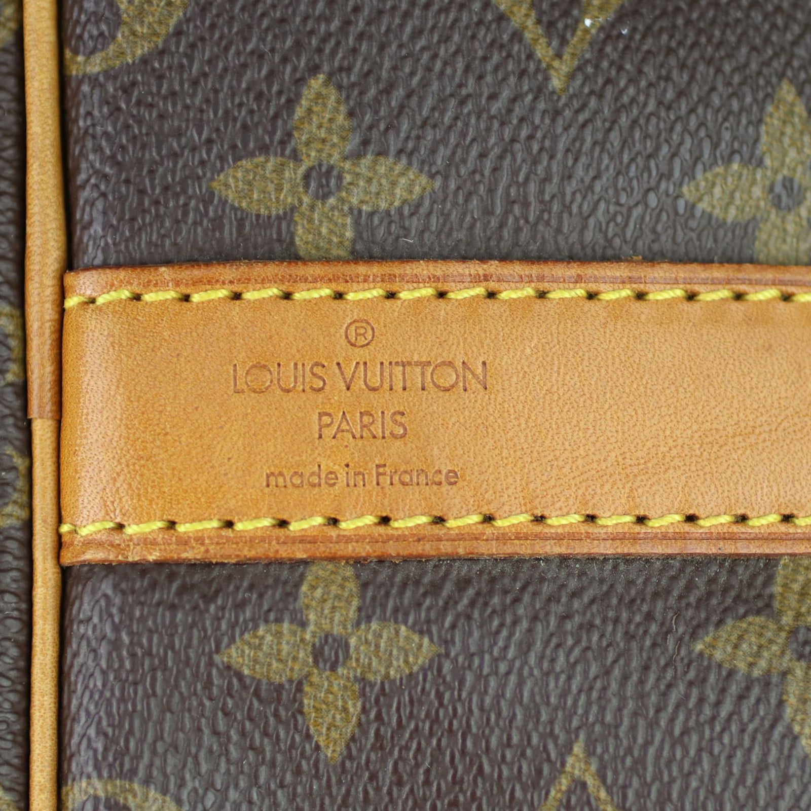 Louis Vuitton Keepall 55 Bandouliere Monogram Stamp