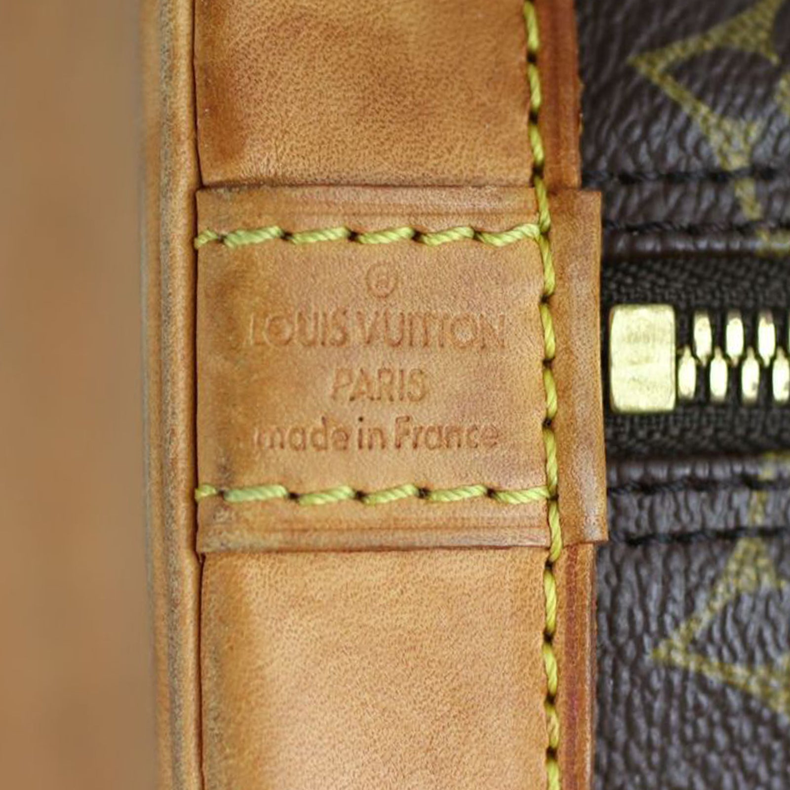 Louis Vuitton Alma PM Monogram Stamp