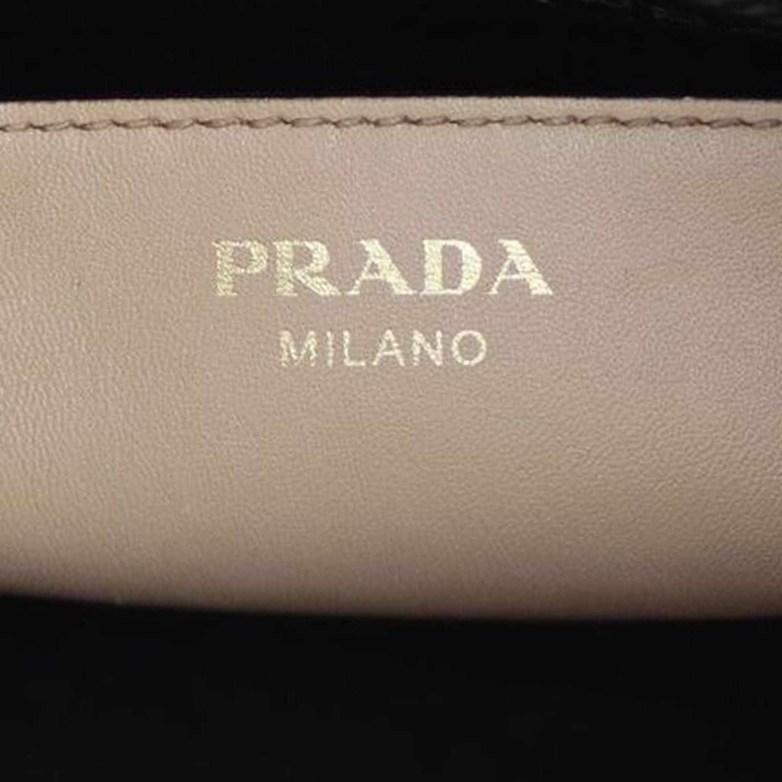 Prada Esplanade Saffiano Crossbody Bag Stamp