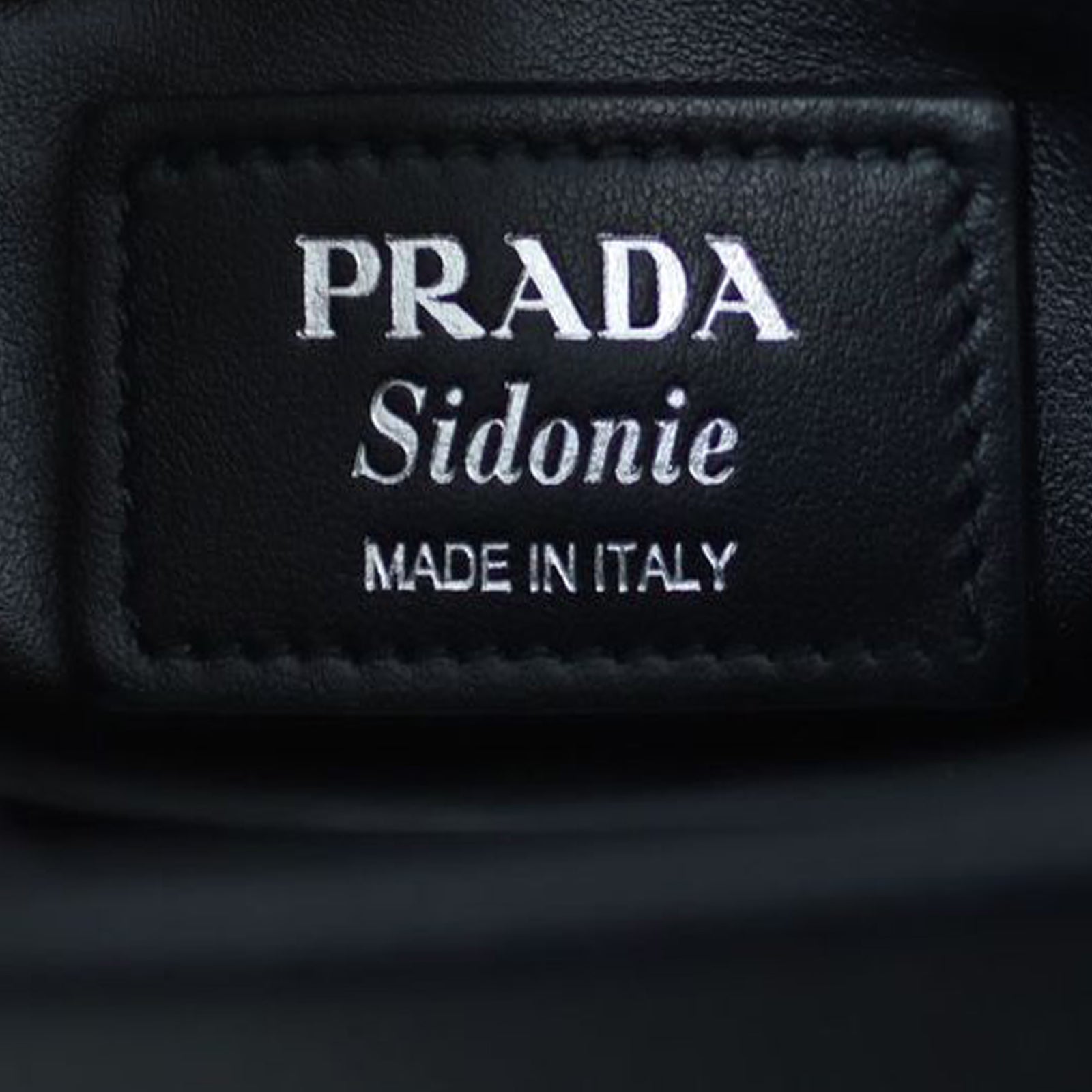Prada Saffiano Sidonie Shoulder Bag Stamp