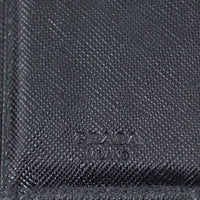 Prada Saffiano Metal Compact Wallet Stamp