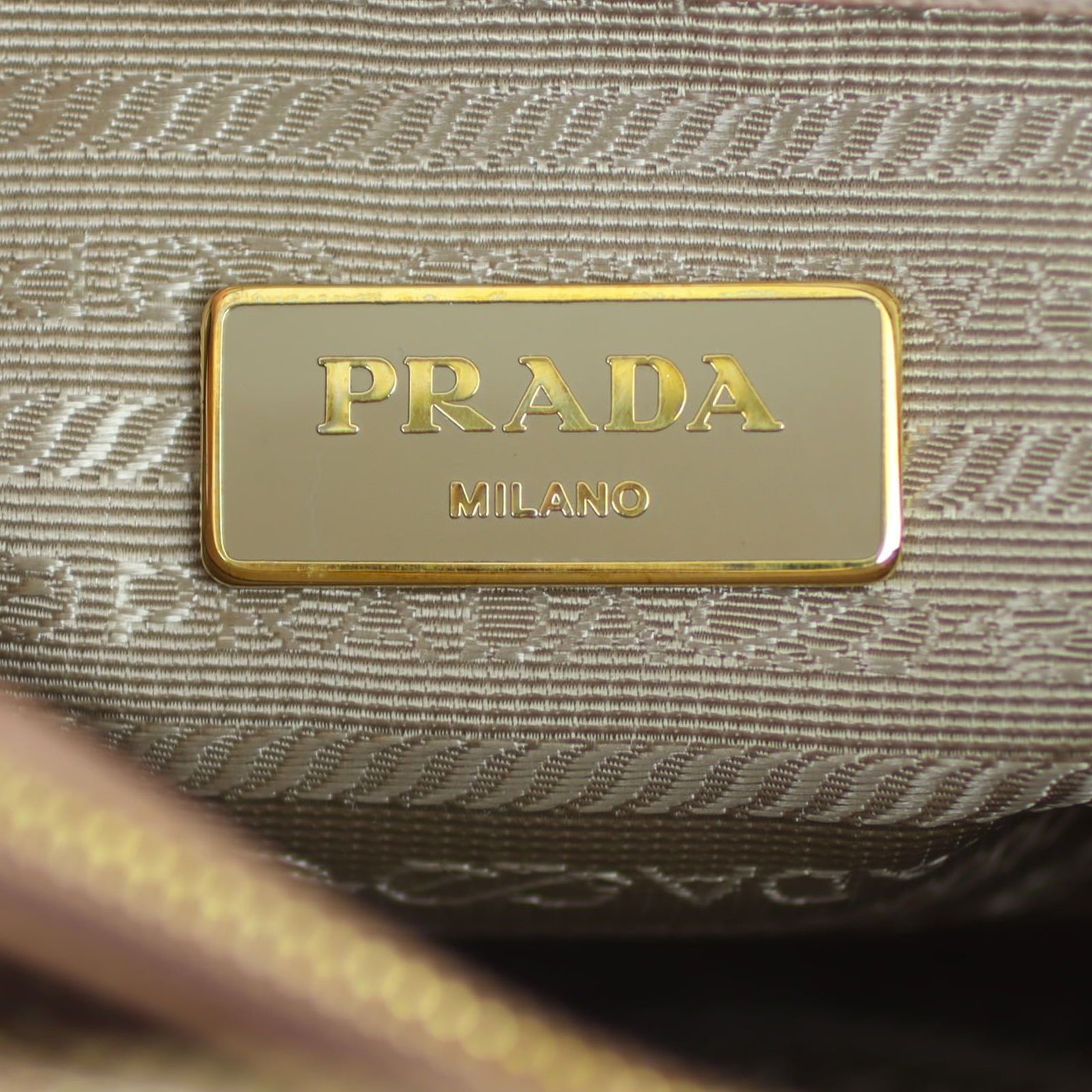 Prada Saffiano Lux Promenade Small Stamp