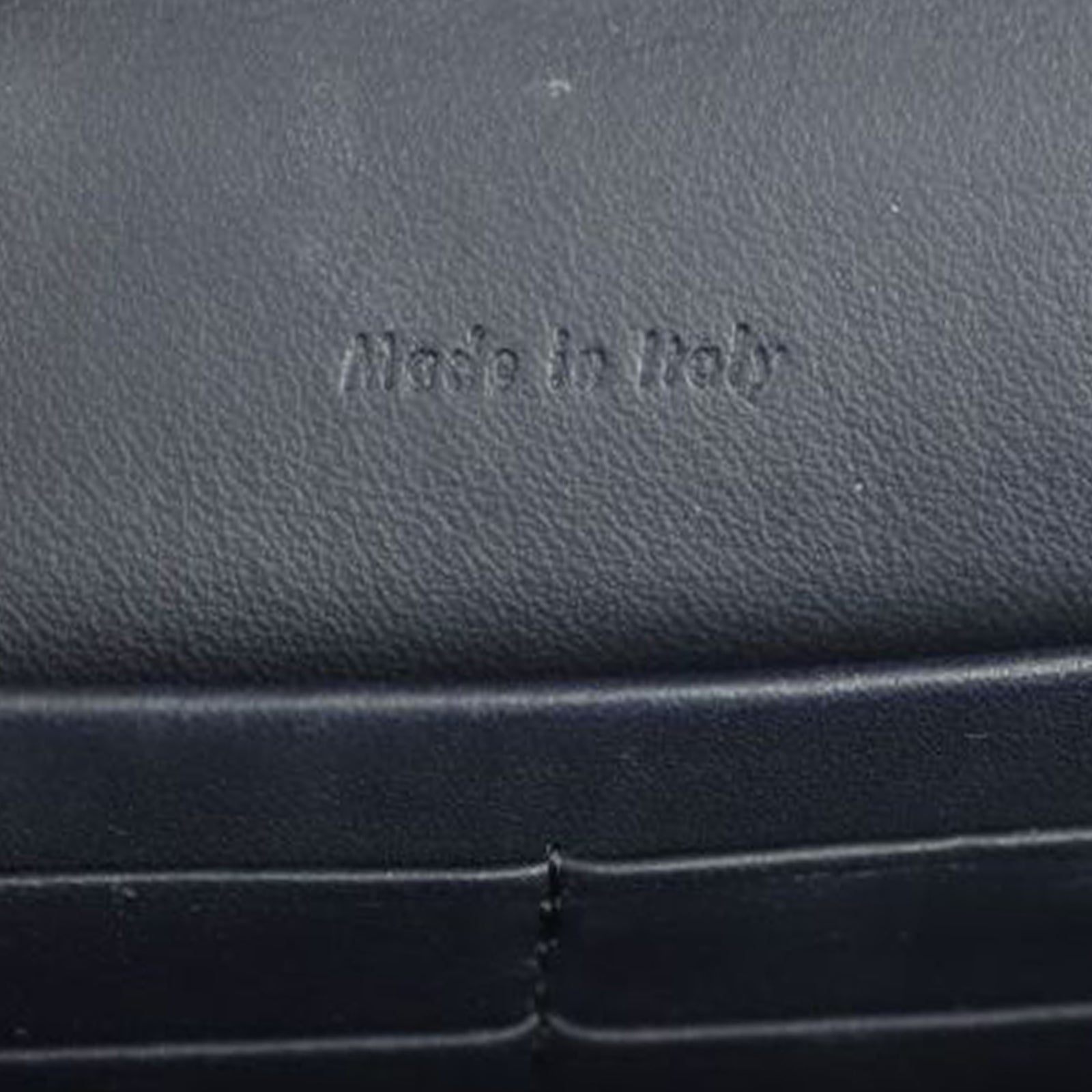 Celine Tricolour Pocket Envelope Wallet on Chain Stamp