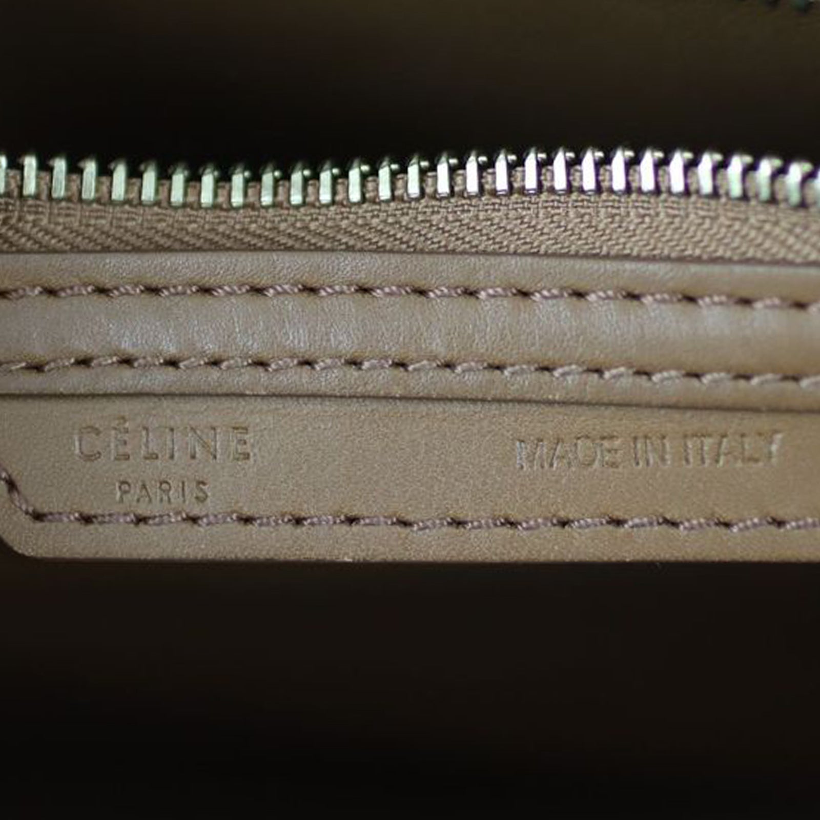 Celine Micro Luggage Tote Stamp