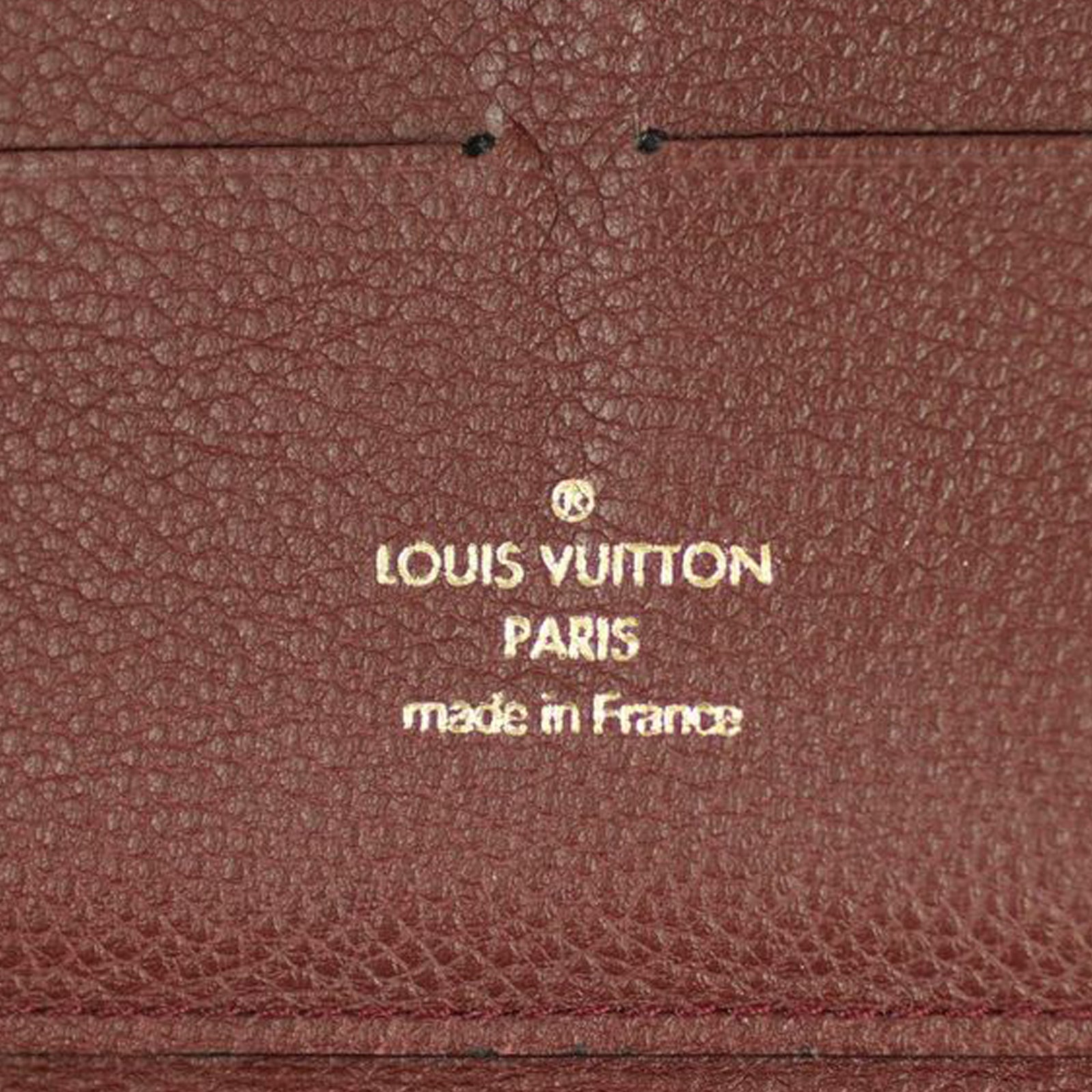 Louis Vuitton Zippy Organiser Wallet Monogram Empreinte Stamp