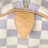 Louis Vuitton Speedy 30 Damier Azur Stamp