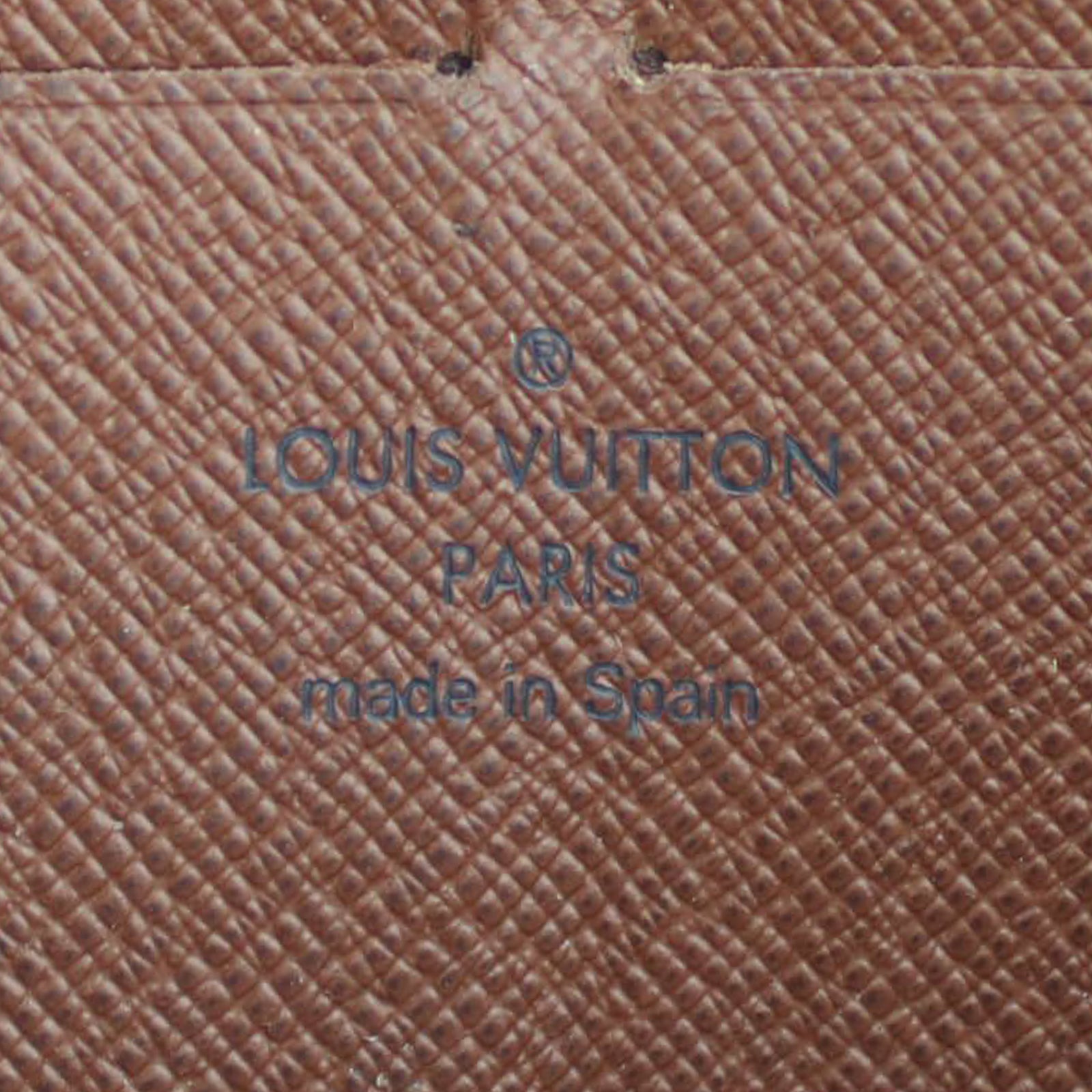 Louis Vuitton Zippy Wallet Monogram Stamp