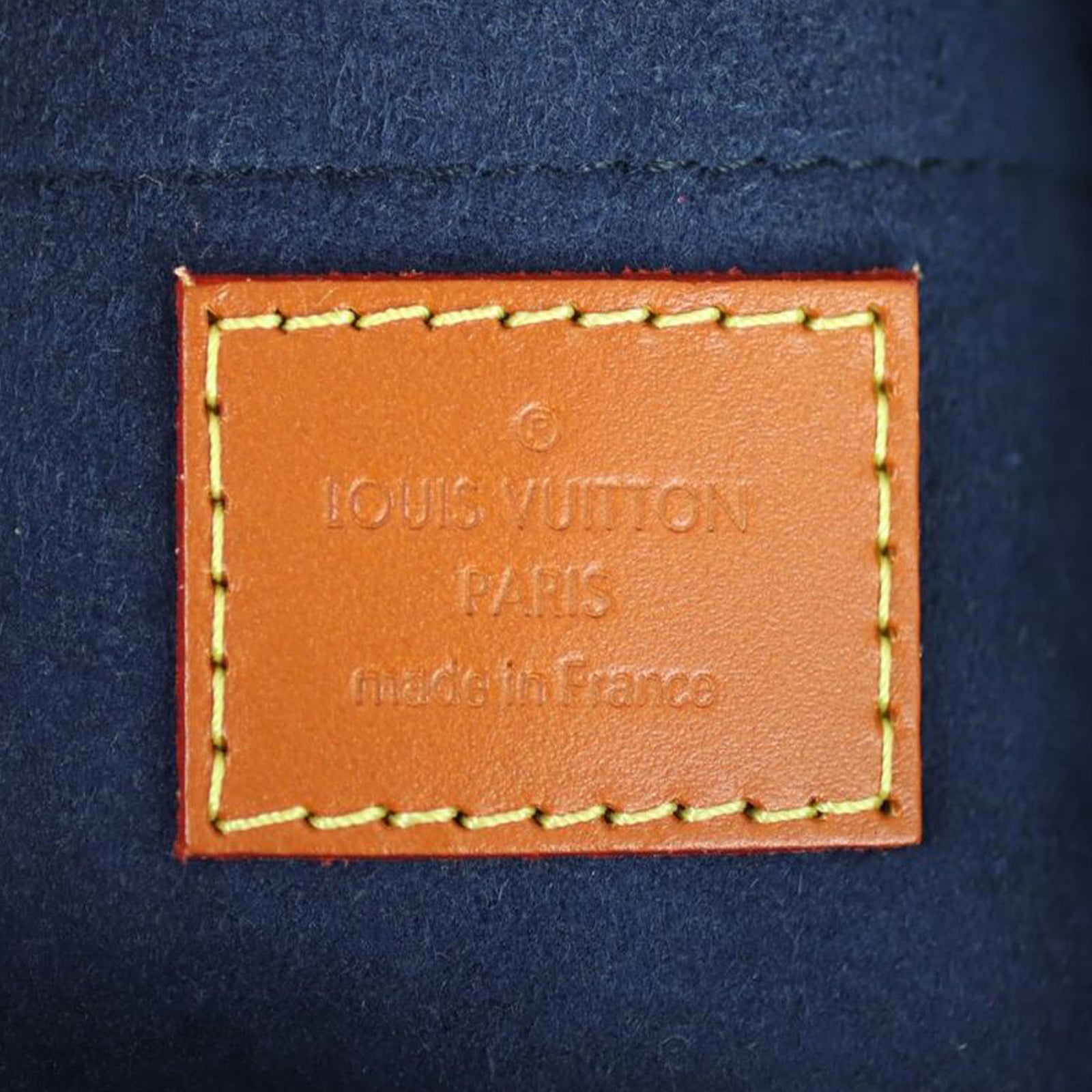 Louis Vuitton Duffle Bag Calfskin Stamp